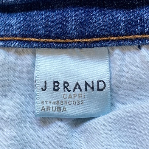 J Brand Womens Size 29 Mid-Rise Skinny Capri Jeans 25" Blue Medium Wash - Picture 6 of 11
