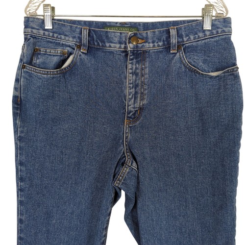Pantalones de mezclilla capri para mujer Lauren Jeans Co. Ralph Lauren talla 12 - Imagen 3 de 14