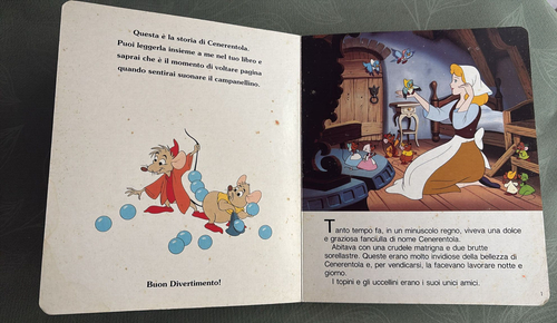 WALT DISNEY-CENERENTOLA-DISNEY ENTERPRISES INC.1997- - Foto 4 di 5