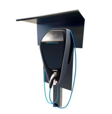 Ladesäule Standsäule Standfuß  Stele BMW Wallbox Gen. 3 mit Regenschutz