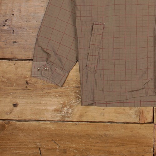 Chaqueta cortavientos Volcom vintage M años 90 cuadros skate beige - Imagen 6 de 7