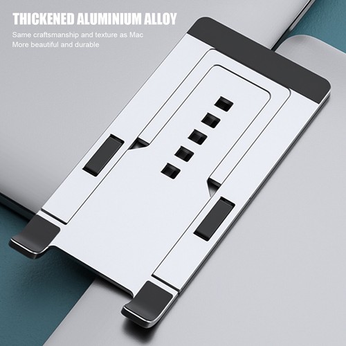 Premium Aluminium Desk Table Stand Holder for Mobile Phone Tablet iPhone iPad UK - Picture 6 of 15