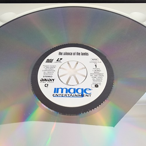 The Silence Of The Lambs Laserdisc LD Movie Jodie Foster Anthony Hopkins - Picture 5 of 5