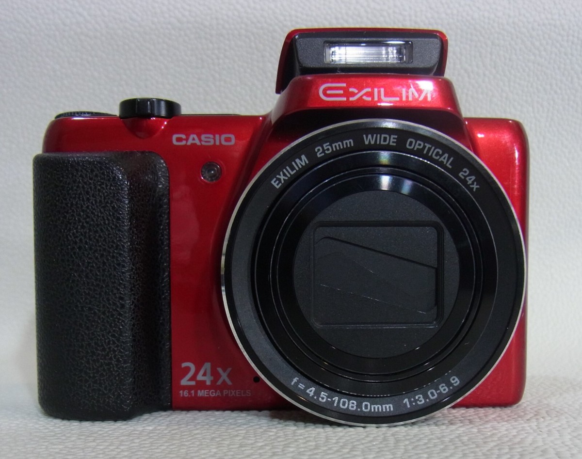 CASIO EXILIM EX-H50 レッド 中古】Casio カシオ EXILIM EX-H50 レッド コンパクトデジタル