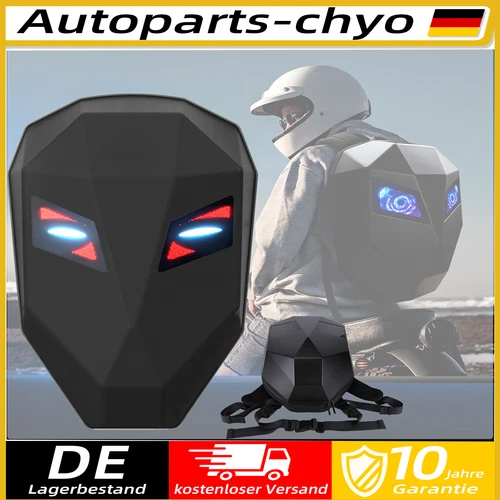Wasserdicht Led Helm Laptop Motorrad Tasche DIY Rucksack Bluetooth Reisetasche