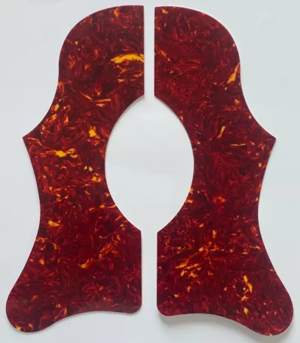 For Gibson J45 & J50 Acoustic Guitar Self-Adhesive Pickguard Red Tortoise