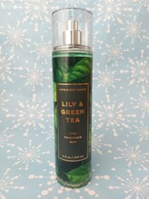 BATH BODY WORKS LILY  GREEN TEA FRAGRANCE FINE MIST BODY SPRAY 8 FL. OZ NEW