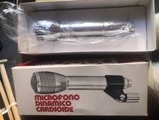 PASO SILVER M-103 MICROFONO DINAMICO UNIDIREZIONALE CARDIOIDE Microphone vintage