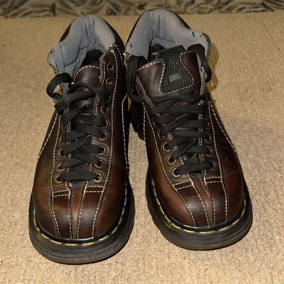 Vintage Dr. Martens 9793 DMs chunky boots England Brown 8 Women