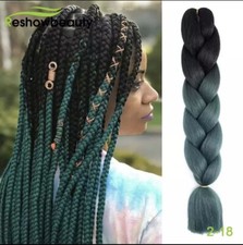 capelli Sintetici per treccine 2 Trecce Da 60 Cm 100 g