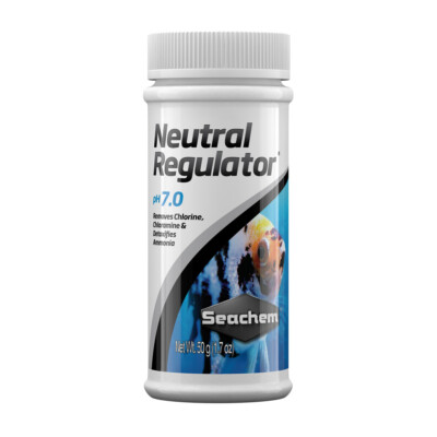 Neutral Regulator Adjust pH to 7.0 Water Softener Seachem 50g/250g/500g/1kg 