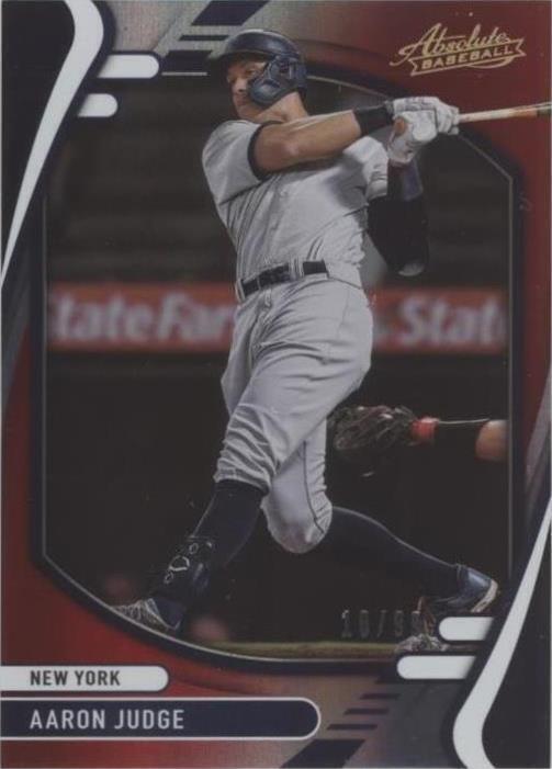 2022 Panini Absolute - Aaron Judge #15 Spectrum Red /99 for sale online ...
