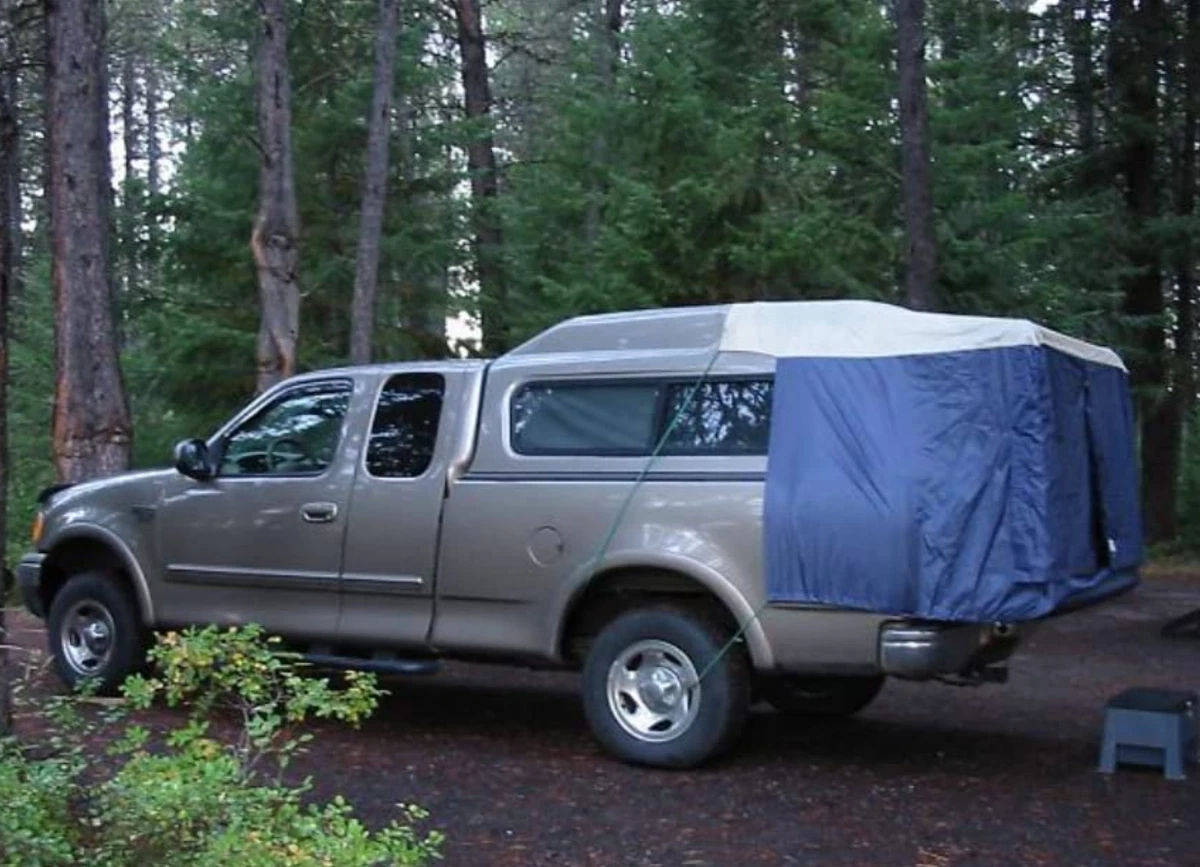 Tacoma top tailgate tent