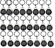 Dog Problem Keyring Swivel Style