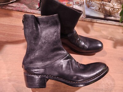 NWB RARE $850 PREMIATA GOODYEAR 11 ROPER WESTERN BIKER COWBOY BOOT 10 uk