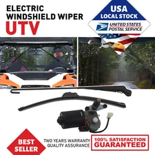 16'' + 18'' Electric ATV UTV Windshield Wiper Motor for Polaris Ranger RZR 900