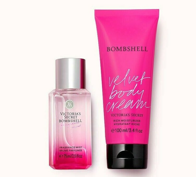 Victoria's Secret BOMBSHELLミスト、ローションおまけ付 VICTORIA'S SECRET BOMBSHELL MIST & VELVET BODY CREAM (SET OF 2) | eBay