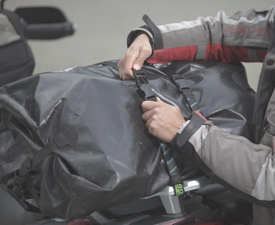 ROK Straps Motorcycle Luggage Tie Down Adjustable Straps 12"42" x 5/8