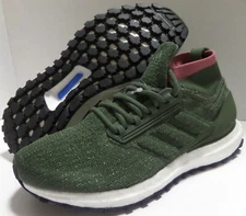 adidas Ultra Boost All Terrain US Sz 6.5Y Youth Running Shoes Green Trace Maroon