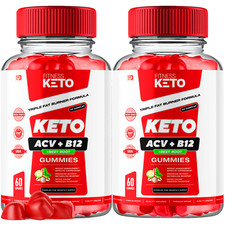Fitness Keto ACV Gummies Supports Weight Management  Metabolism 2 Pack 