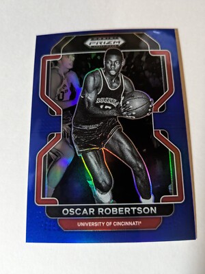 Oscar Robertson 2022 Prizm Draft Picks Blue Prizm /199 Cincinatti