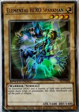 SEALED Yu-Gi-Oh Elemental HERO Sparkman OPTP-EN004 Super Rare (KF 211-01)