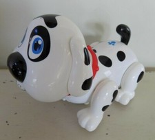 Electronic Pet Dog Harry Interactive Smart Puppy Toy Robot Black and White