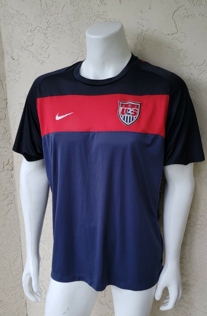 ウェア NIKE - nike soccer usa national team uniform NIKE USA NATIONAL TEAM JERSEY FOOTBALL TRAINING SHIRT SOCCER