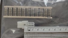 9 Pin Molex Connector lot, 1 Matched Sets, w/18-24 AWG .062" Free Hanging Plug