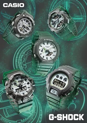 時計 G-SHOCK  DW-6900HD-8JF HIDDEN GLOW CASIO G-SHOCK HIDDEN GLOW Series DW-6900HD-8JF Digital Gray