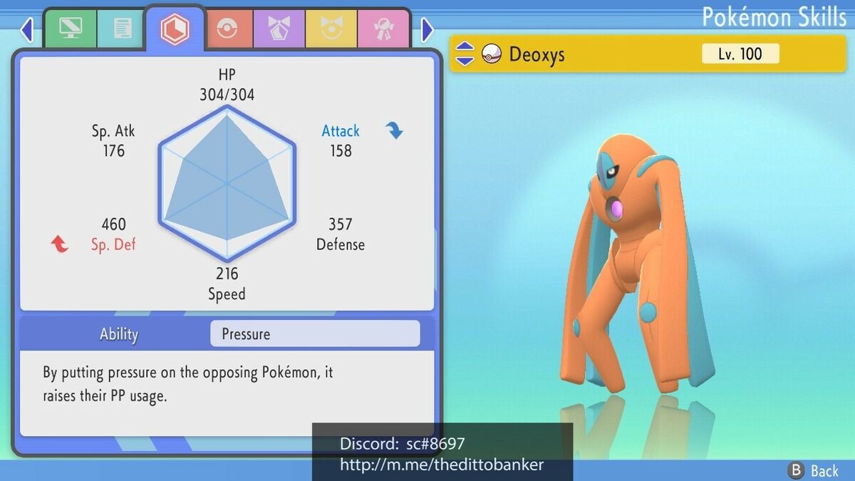 Shiny Deoxys (Neutral) 