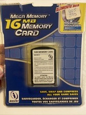 Mega Memory 16MB Memory Manager Playstation 2, PS2 Complete In Box - Tested