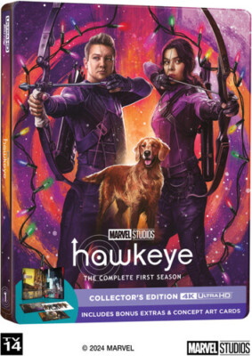 Hawkeye: The Complete First Season [New 4K UHD Blu-ray] 4K Mastering, Steelboo