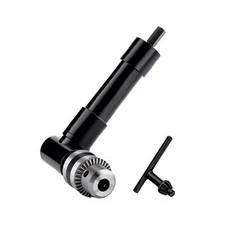 OCGIG Cordless Right Angle Drill 1-10mm Attachment Adapter 90 Degree Handle C...