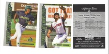  2018 VERMONT LAKE MONSTERS COMPLETE TEAM SET OAKLAND W/ JEREMY EIERMAN RC