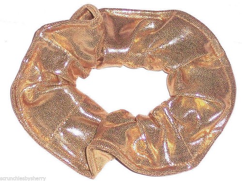 Tela metálica de spandex para el cabello Scrunchies de rojo jerez azul oro rosa - Imagen 29 de 60