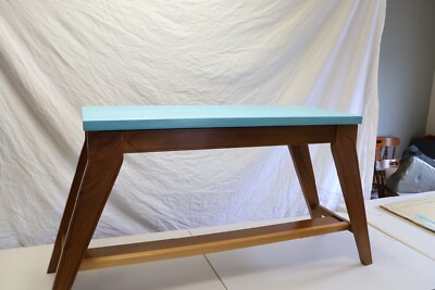 Vintage Conn theatre electric organ bench  1960s custom refinished seat
