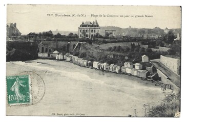 22 - PORTRIEUX - PLAGE DE LA COMTESSE UN JOUR DE GRANDE TIDE