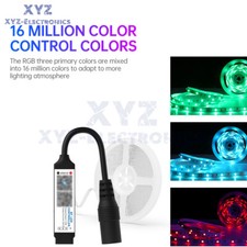 Colorful RGB LED Strip Light Smart Controller BT LED Dimming Controller DC 5-24V