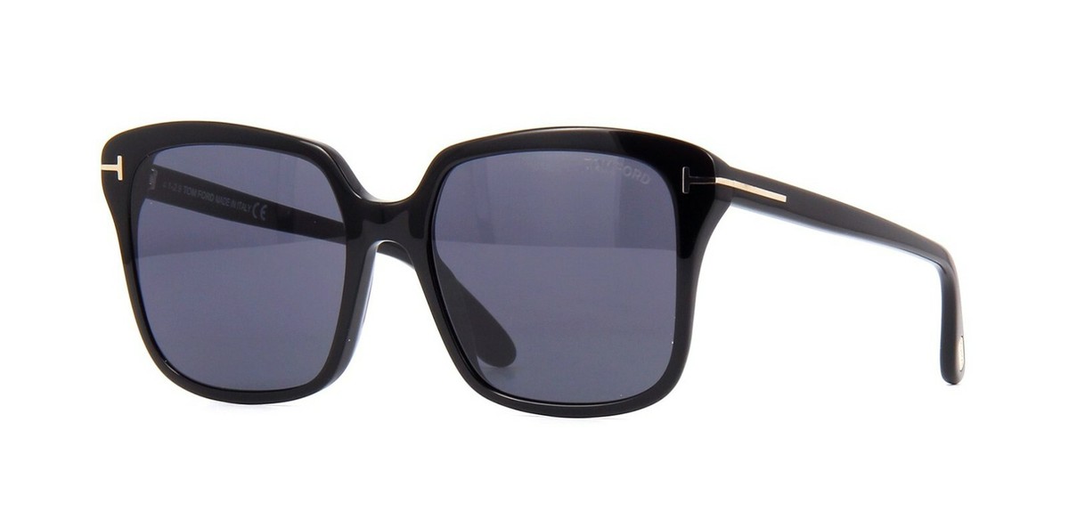 Tom Ford FAYE -02 FT 0788 Black/Dark Grey (01A) Sunglasses