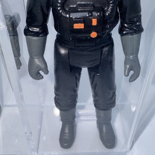 GRADED VINTAGE STAR WARS - UKG not AFA 85% TIE FIGHTER PILOT Sub 90% Figure Mint - Picture 5 of 9