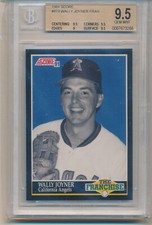 1991 Score Wally Joyner The Franchise (#873) (Sub Grades 1-9/3-9.5's) BGS9.5 BGS