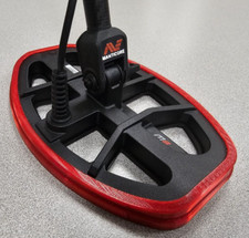 Minelab Manticore M8" Coil Bumper - Completely Contoured Rubber Guard. T-Red