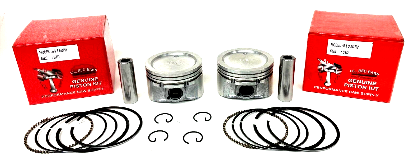ENGINE OVERHAUL FITS BRIGGS & STRATTON 35 CUBIC VANGUARD PISTONS RODS