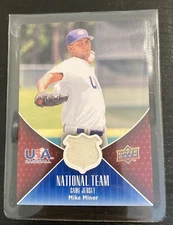 2009 Upper Deck USA Baseball Mike Minor Patch #USAMM
