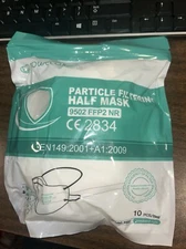 Powecom Model 9502 CE 2834 10 Pieces Particle Filtering Half Mask