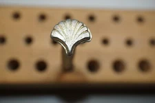 Vintage Leather Carving Tool Stamp Basic Tool USA No. 47 Ornate Shell Design