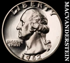 1962 Silver Washington Quarter - Choice Gem Proof  Lustrous  #K2515