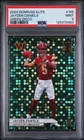 2024 Panini Donruss Elite Jayden Daniels Green Disco RC #165 Commanders PSA 9