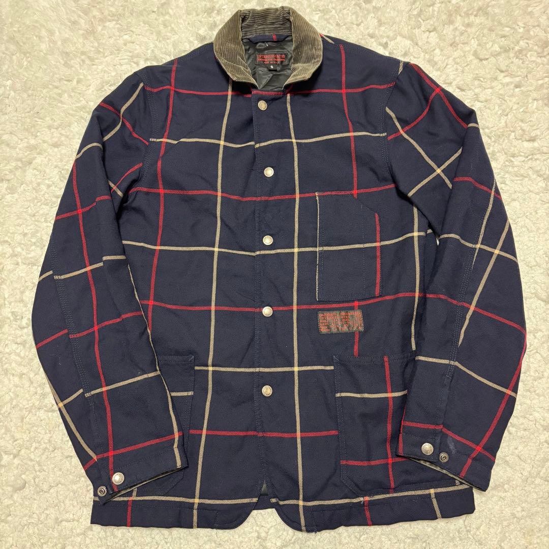 Engineered Garments Coverall Check Pattern Cordur… - image 1
